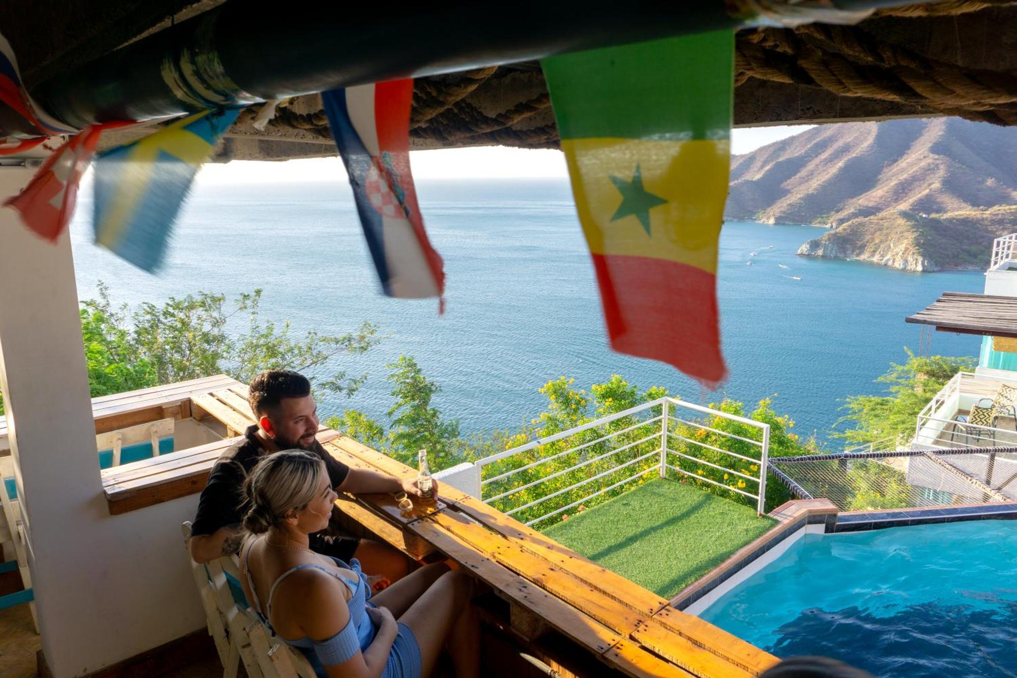 Casa Babel Taganga Hotell Santa Marta  Eksteriør bilde