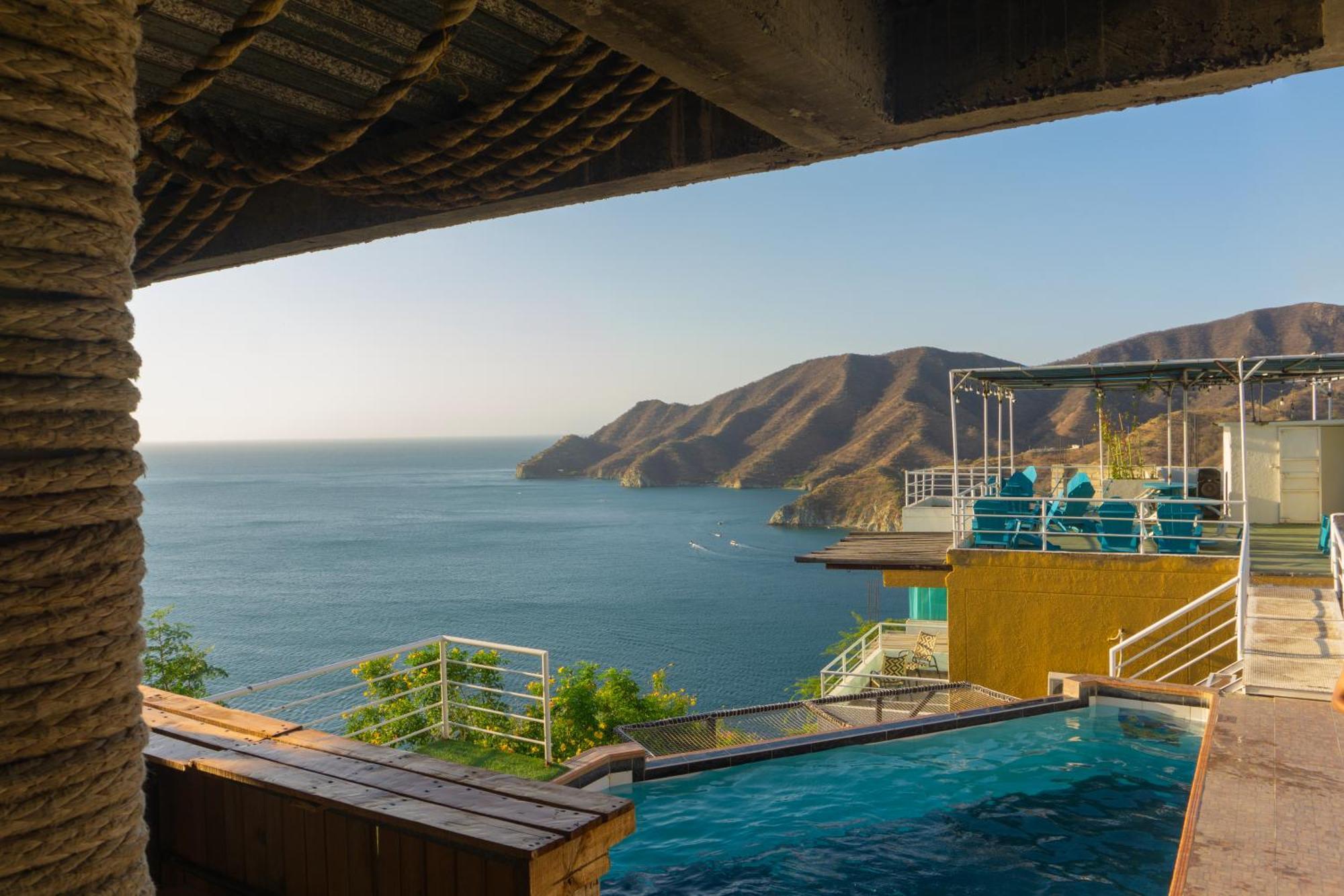 Casa Babel Taganga Hotell Santa Marta  Eksteriør bilde