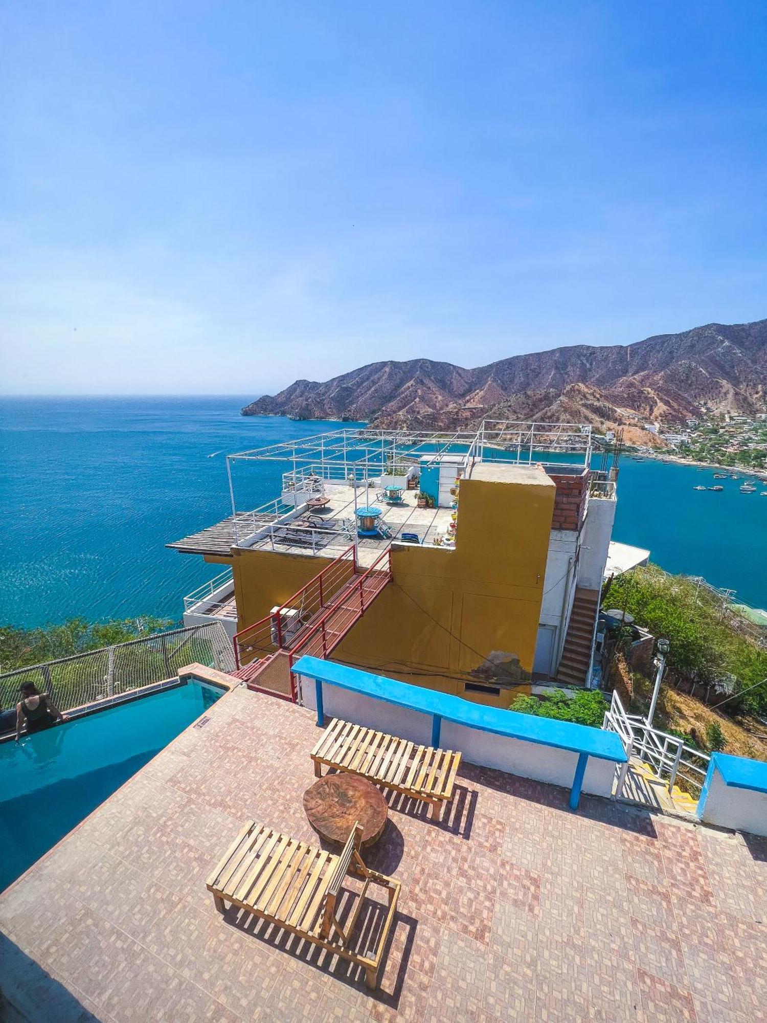 Casa Babel Taganga Hotell Santa Marta  Eksteriør bilde